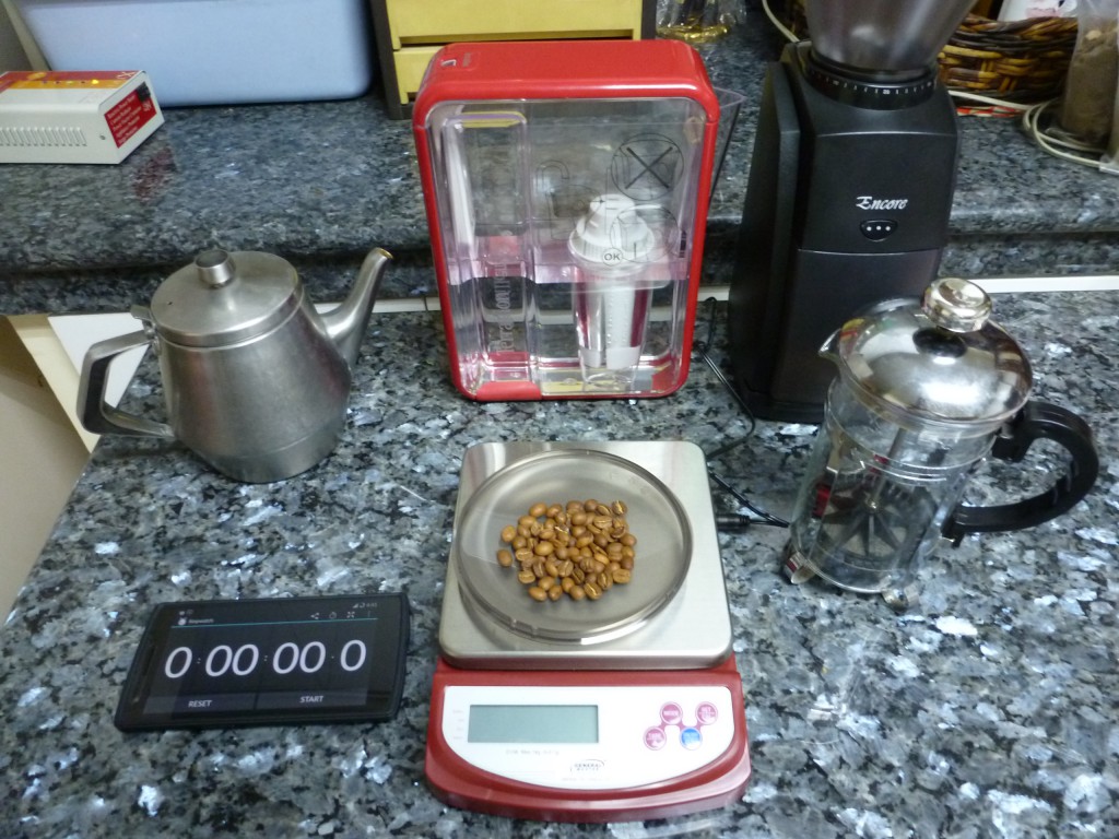 Preparation for French Press