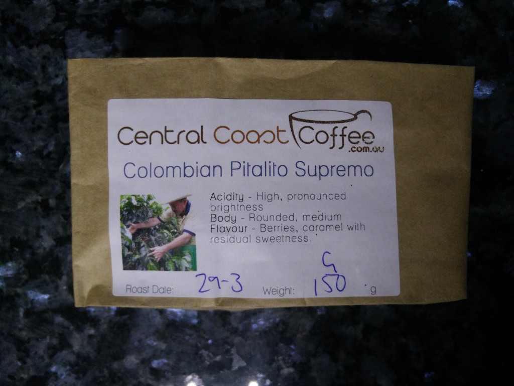 Central Coast Colombian Pitalito